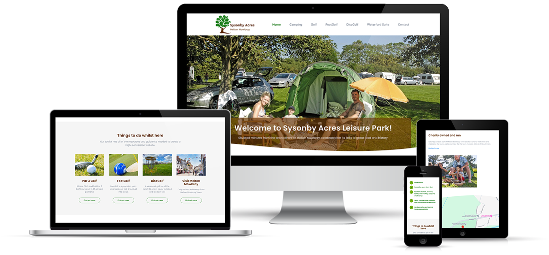 Campsite website image